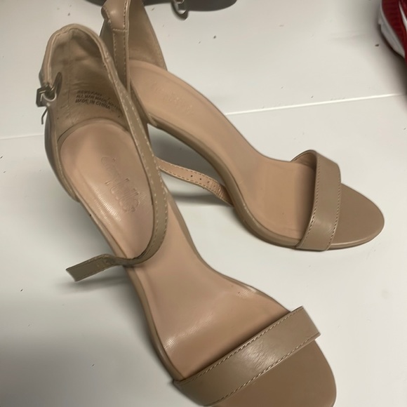 Charlotte Russe Shoes - Charlotte Russe nude heels